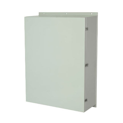 48x36x16 NEMA 4X Wall Mount Fiberglass Enclosure Twist Latch Cover