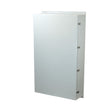60x36x16 NEMA 4X Wall Mount Fiberglass Enclosure Twist Latch Cover