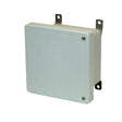 6x6x4 NEMA 4X Fiberglass Enclosure Hinged Screw Cover