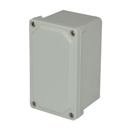 8x6x4 NEMA 4X Fiberglass Enclosure Lift-Off Screw Cover