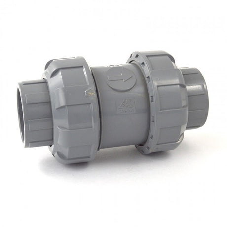 1" Flui-Pro PVC Ball Check Valve - Viton
