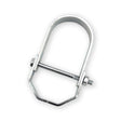 1-1/2" Electro Galvanized Light Duty Clevis Pipe Hanger (4200-0150EG)