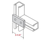 Champion Strut Channel Fitting - FG122:G243lat 3-1/4", two-hole, rectangular fitting CS-2500P