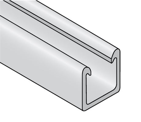 Champion Strut Standard Duty Channel 1-5/8", concrete insert – 10 ft CS-SST15CI-10V