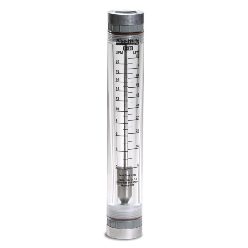F-41000GN-16 Blue White Flow Meter