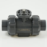 3/4" PVC True Union Ball Valve - Actuation Ready - FP-ISO-TUBV-ST-007