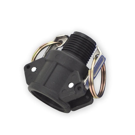 3/4" Flui-PRO PP Camlock Fitting - Female Camlock x MNPT (FP-PP-B-75)