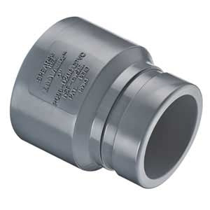 1-1/2" LabWaste CPVC Grooved Coupling (P096-015C)