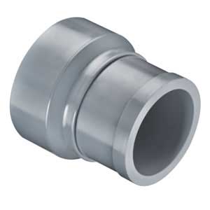 4"  LabWaste CPVC No Hub Adapter S X H (P119-040C)