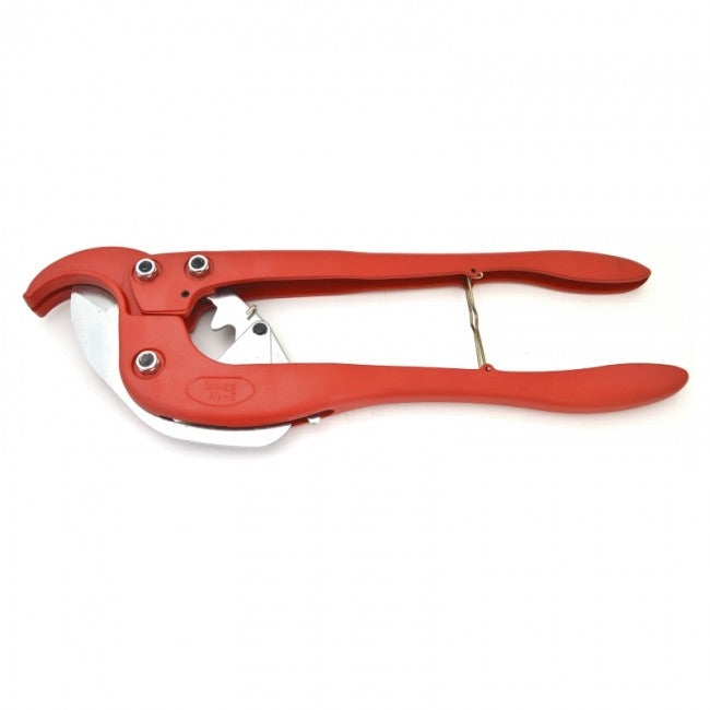 Ratcheting PVC Pipe Cutter - Cuts Up to 2" Pipe - Closed