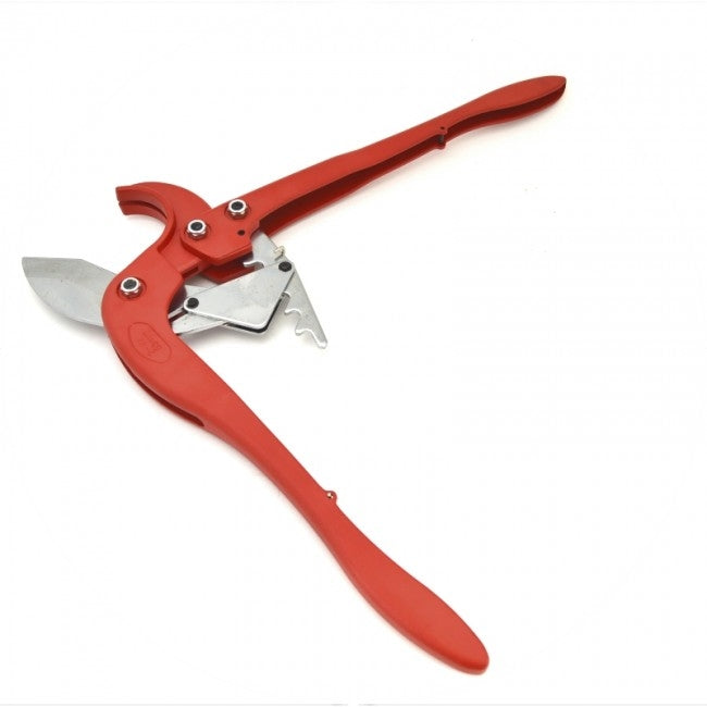 Ratcheting PVC Pipe Cutter - Cuts Up to 2" Pipe - Open