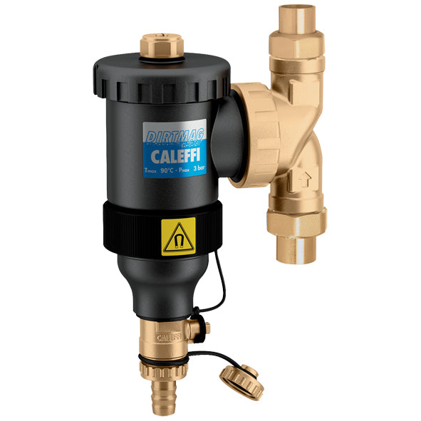 1" Caleffi NA5453 DIRTMAG Dirt Separator with Magnet Press Union (NA545366)