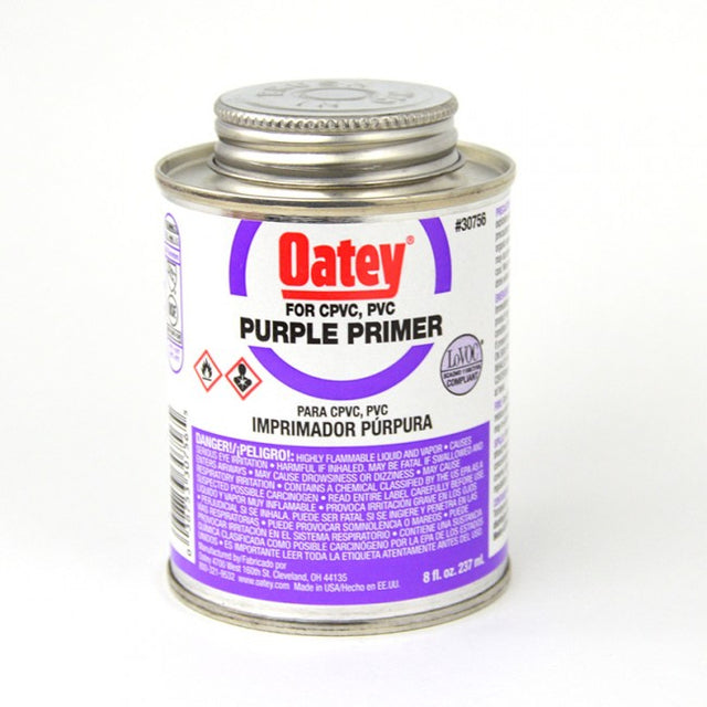 Oatey NSF Purple PVC/CPVC Primer 1/2 Pint – Commercial Industrial Supply