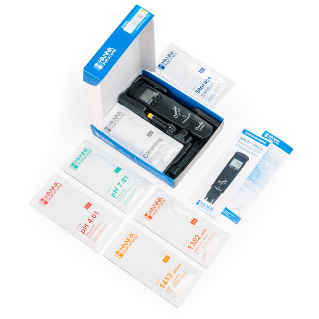 Hanna Instruments Low Range pH/Conductivity/TDS Tester - HI98129