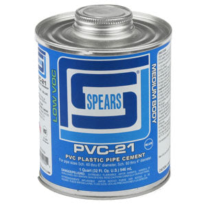 PVC-21 Spears Blue Medium Body PVC Cement