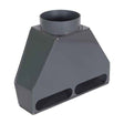36 inch PVC Duct Rear Exhaust Hood 1034-SSH-36