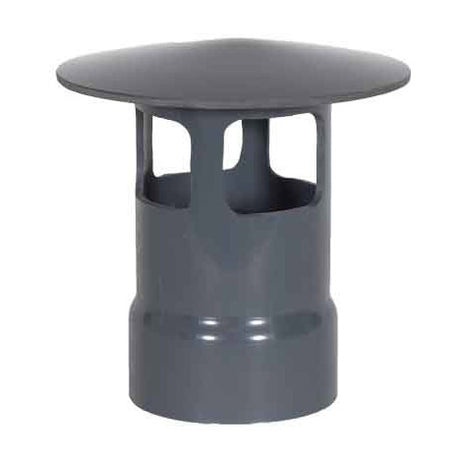 3 inch PVC Duct Style A Rain Cap 1034-WCA-03