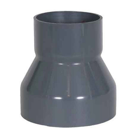 8 x 4 inch PVC Duct Rolled Reducer Coupling 1034-RCR-0804