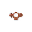 1/2" Copper Coated Split Ring Piping Hanger (5200-0050PC)