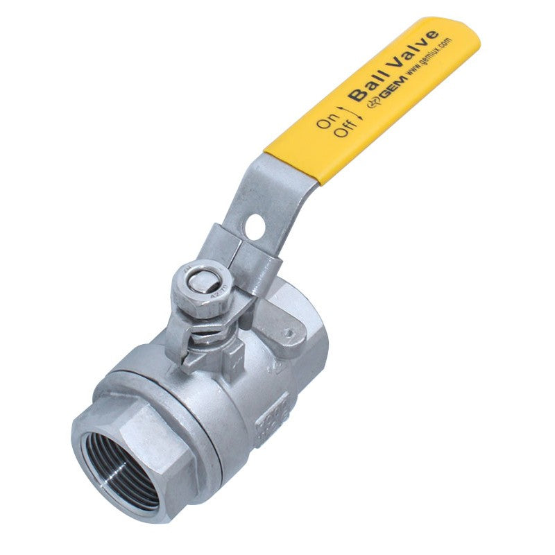 1-1/2 inch Threaded SS Full Port Ball Valve