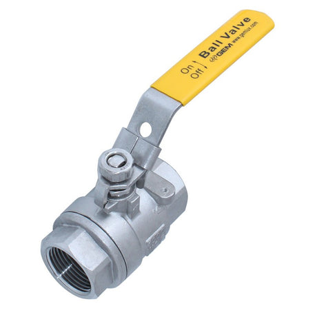 1-1/2 inch Threaded SS Full Port Ball Valve